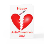 Heart Cut in Two Card