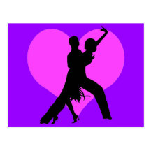 Heart dance postcards