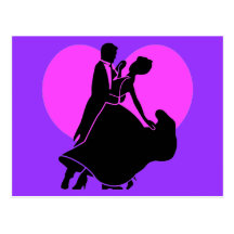 Heart dancers postcards