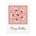 Heart Design postcards