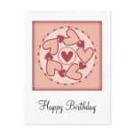 Heart Design postcards