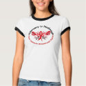 Heart Disease Awareness Month Butterfly 3.3 t-shirts