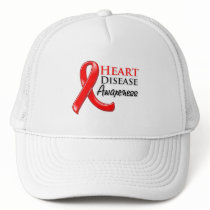 Heart Disease Awareness Ribbon Hat