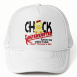 Heart Disease Chick Interrupted 2 hats