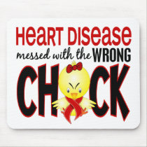 Heart Disease Messed With The Wrong Chick mousepads