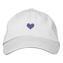 HEART embroidered hats