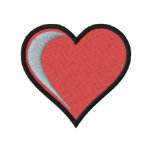 heart embroidered shirts