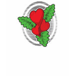 Heart Flower Tattoo Design t-shirts