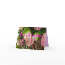 Heart Flowers Greeting Card