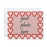 Heart frame for your picture invitations