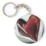Heart  (from a pack a smokes) key chain