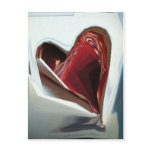 Heart  (from a pack a smokes) postcards