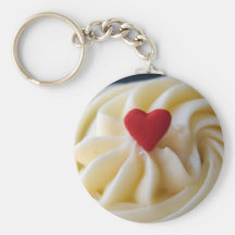 Heart Frosting Keychain