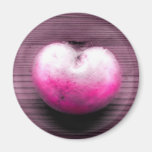 Heart fungus fridge magnet