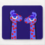 HEART GIRAFFES Mousepad
