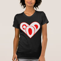 Heart God t-shirts