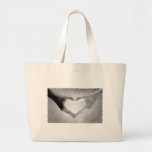 Heart Hands B&W Photo Bags