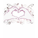 Heart Hands t-shirts