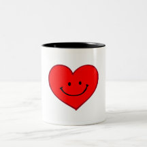 Heart  (Happy Face) Coffee Mug