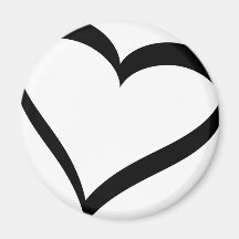 heart icon magnet