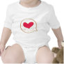 heart in a bubble bodysuit