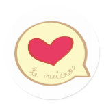 heart in a bubble stickers