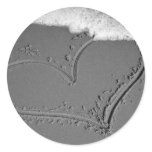 Heart in Sand stickers