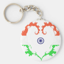 heart-india keychain