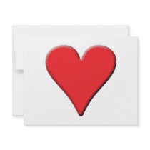Heart Personalized Invitations