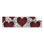 Heart is a Maze Bumper Sticker