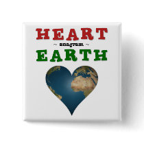 Heart is anagram for Earth Button