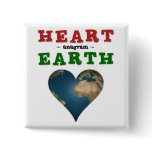 Heart is anagram for Earth buttons