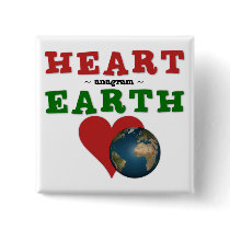 Heart is anagram for Earth Button