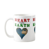 Heart is anagram for Earth Mug