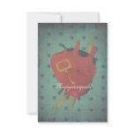 Heart Key Invitation by Rupydetequila Heart Key Invitation