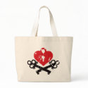 Heart Lock and Keys bags