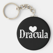 Heart (love) Dracula Keychain