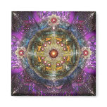 Heart Mandala magnets