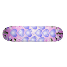 Heart Mandala Skateboard