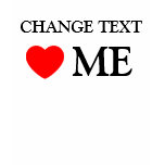 heart me template, fill in the blank t-shirts