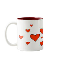 Heart mug