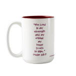 Heart Mug w/Scripture Verse