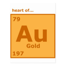 Heart of Gold Postcards