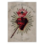 Heart Of Jesus Card