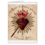 Heart of Jesus (small) Greeting Card