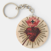 Heart of Jesus (small) Keychains