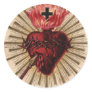 Heart of Jesus (small) Round Sticker