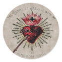 Heart Of Jesus Sticker