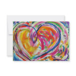 Heart of Joy Custom Small Invitations or Invites