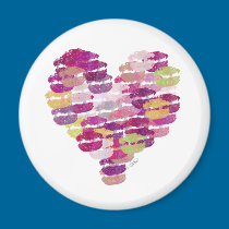 Heart of Kisses Magnet magnets